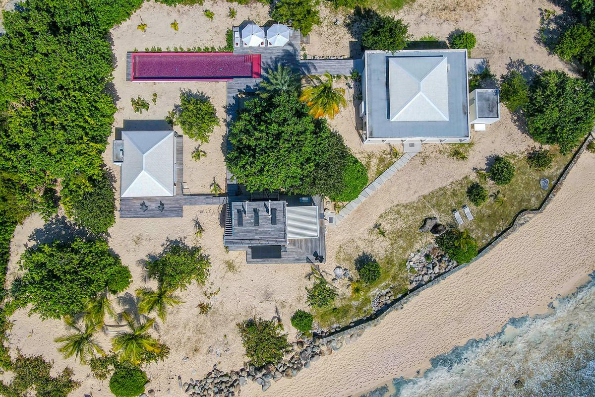 Villa rental St Martin - Drone